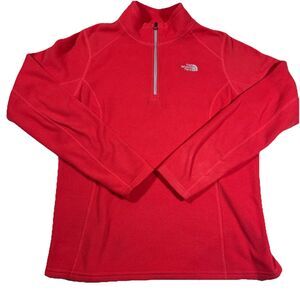 The North Face Glacier 1/4 Zip Lightweight Pullover Fleece Women's Large